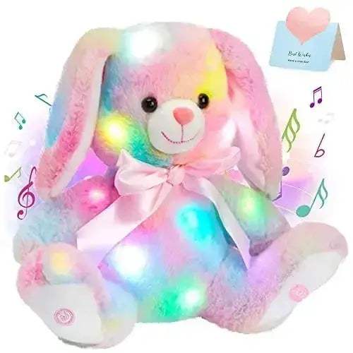 Musical LED Plush Toy Pillow For Kids Bedroom Decor - ToylandEU
