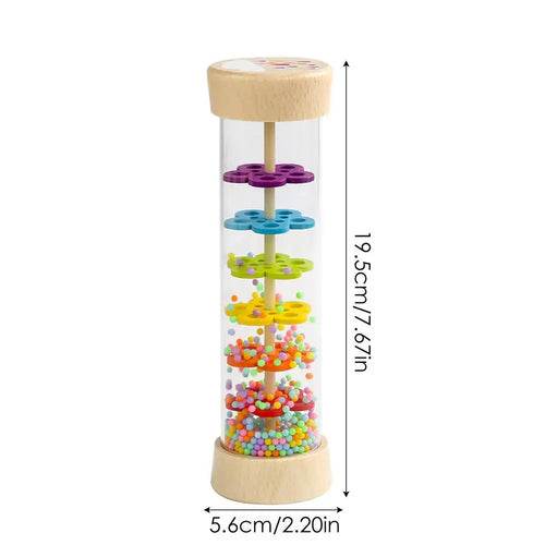 Musical Rain Stick Rattle: Sensory Development Toy for Babies - ToylandEU
