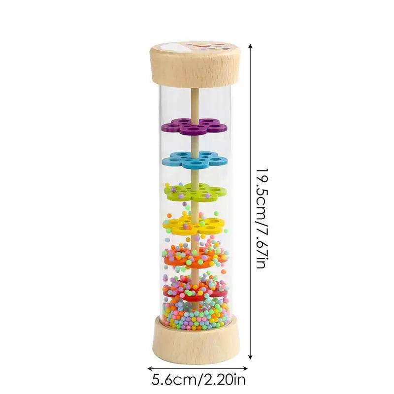 Musical Rain Stick Rattle: Sensory Development Toy for Babies - ToylandEU