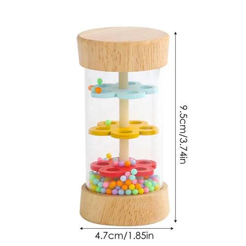 Musical Rain Stick Rattle: Sensory Development Toy for Babies - ToylandEU