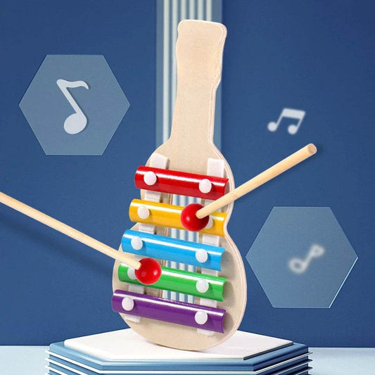 Musical Wooden Toys for Toddlers Aged 1-3 | Sensory Preschool Fun - ToylandEU