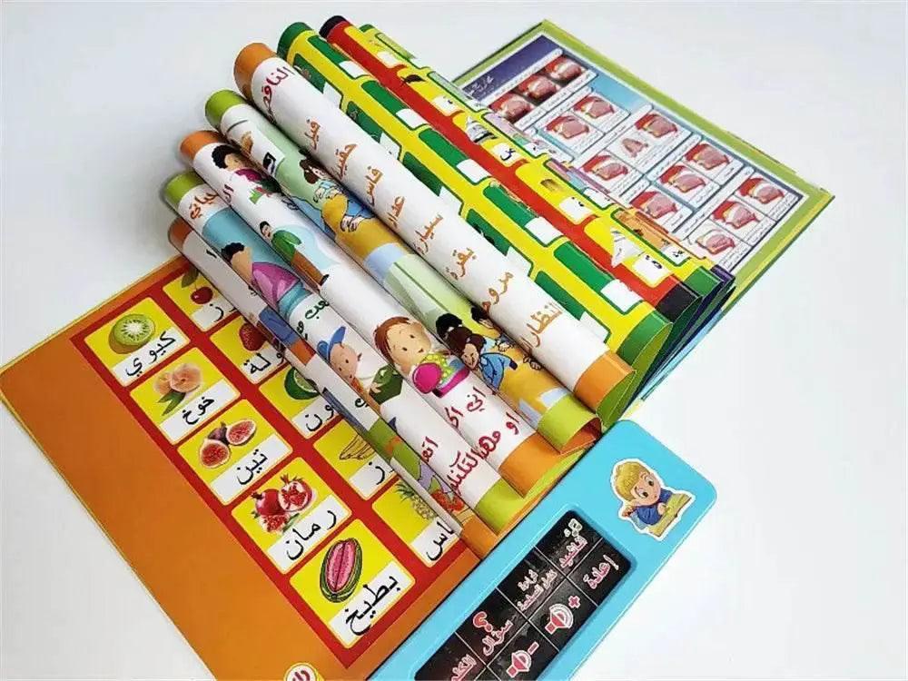  Muslim Kids Arabic Sound Book Clear Pictures Letters Words Learning Educational Electronic Sound Book -  ToylandEU™