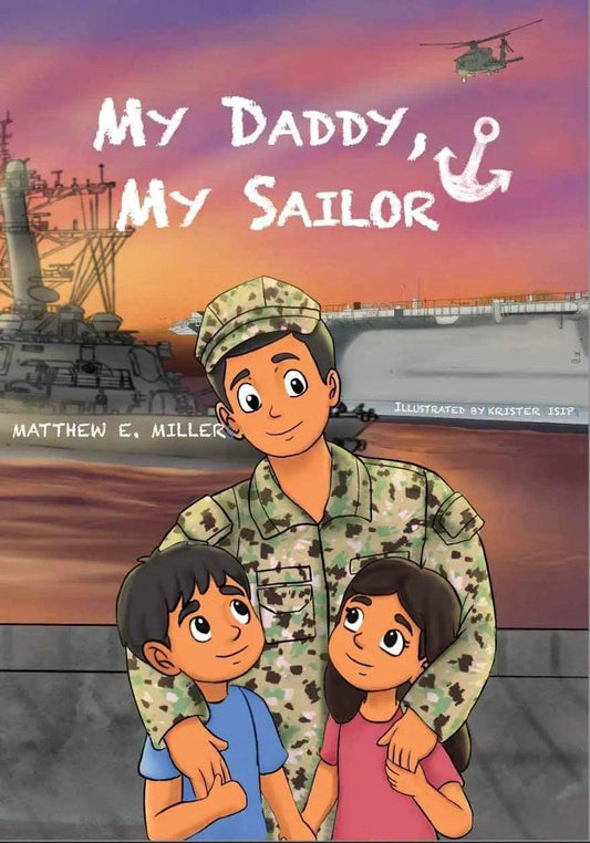  My Daddy My Sailor Navy Family Childrens Book Hardback -  ToylandEU™