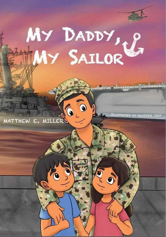  My Daddy My Sailor Navy Family Childrens Book Hardback -  ToylandEU™
