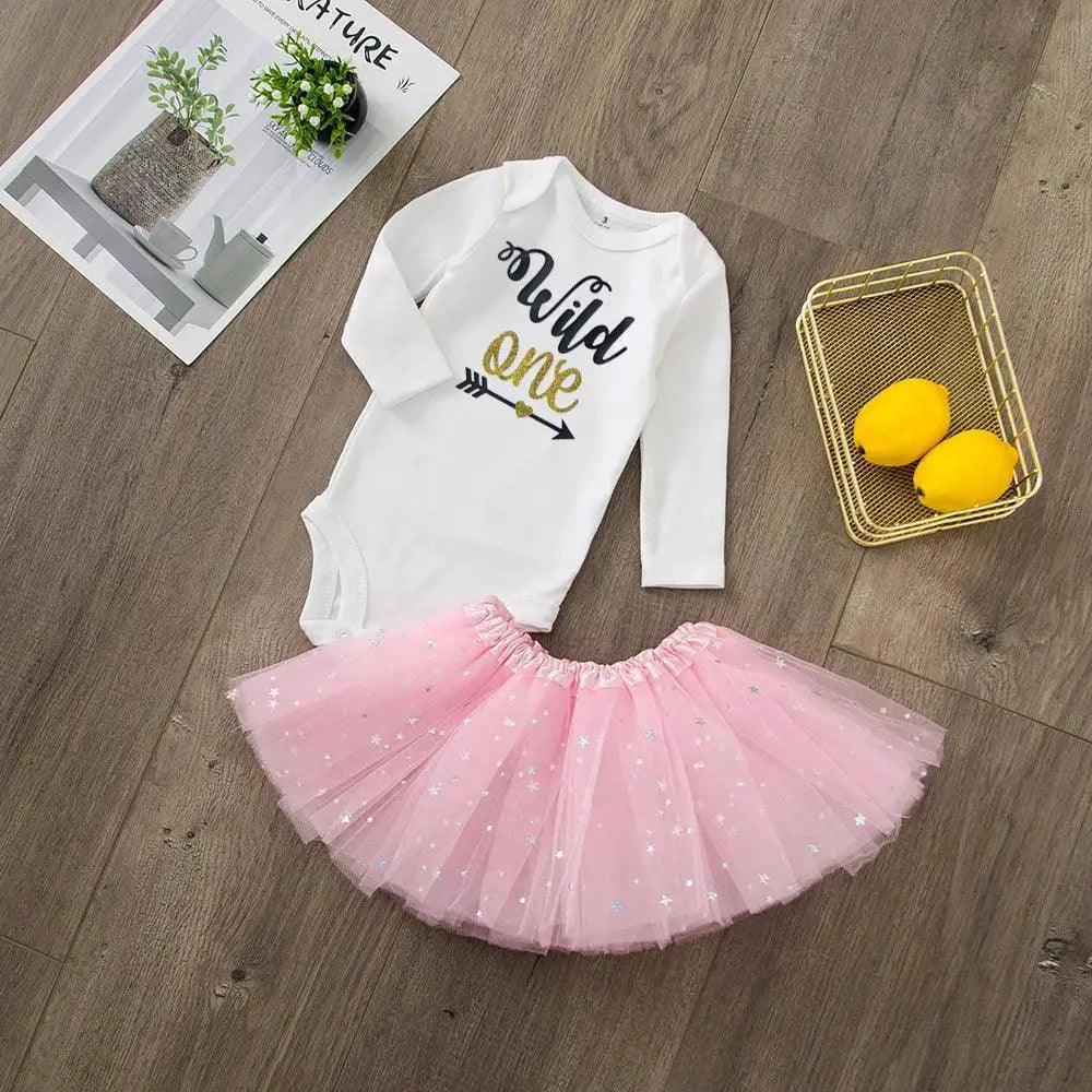  My First Birthday Tutu Dress Premium Set Baby Girls -  ToylandEU™
