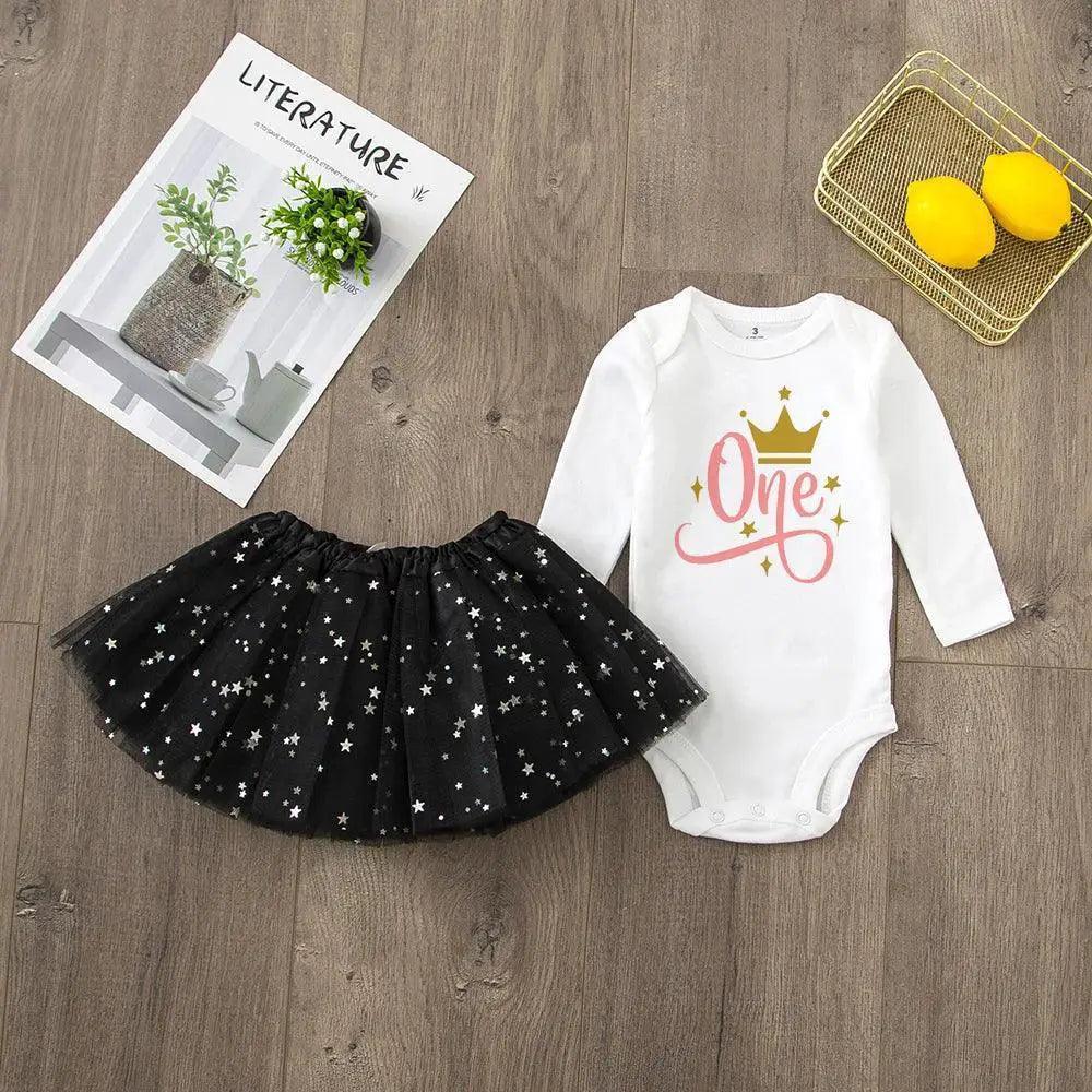  My First Birthday Tutu Dress Premium Set Baby Girls -  ToylandEU™
