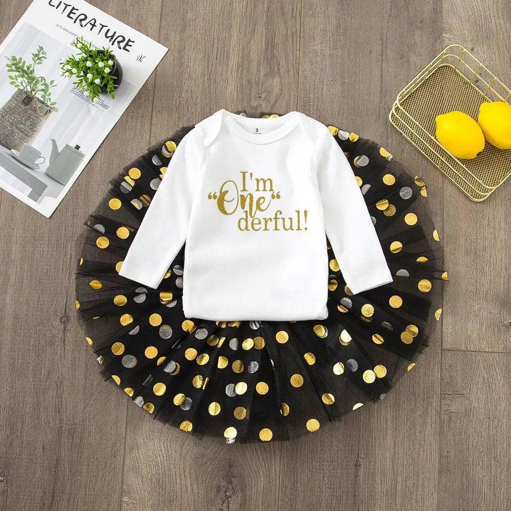  My First Birthday Tutu Dress Premium Set Baby Girls -  ToylandEU™