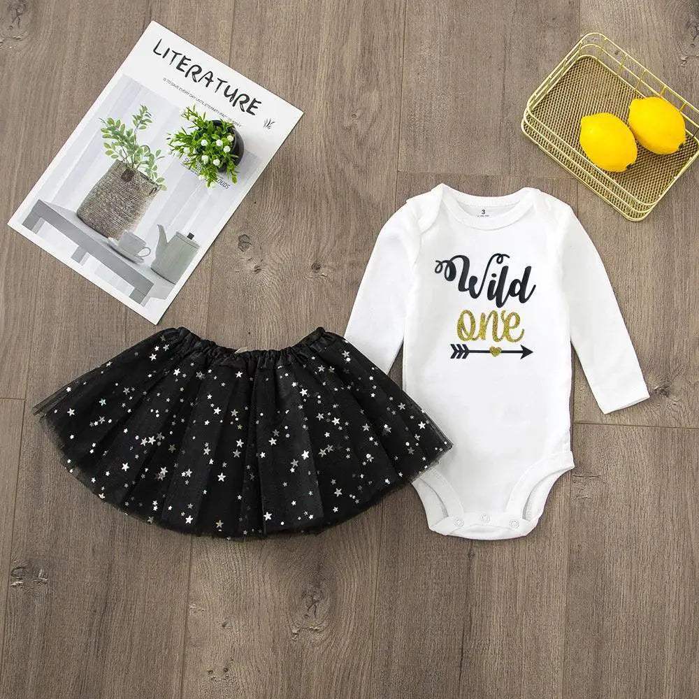 My First Birthday Tutu Dress Set For Baby Girls Premium - ToylandEU