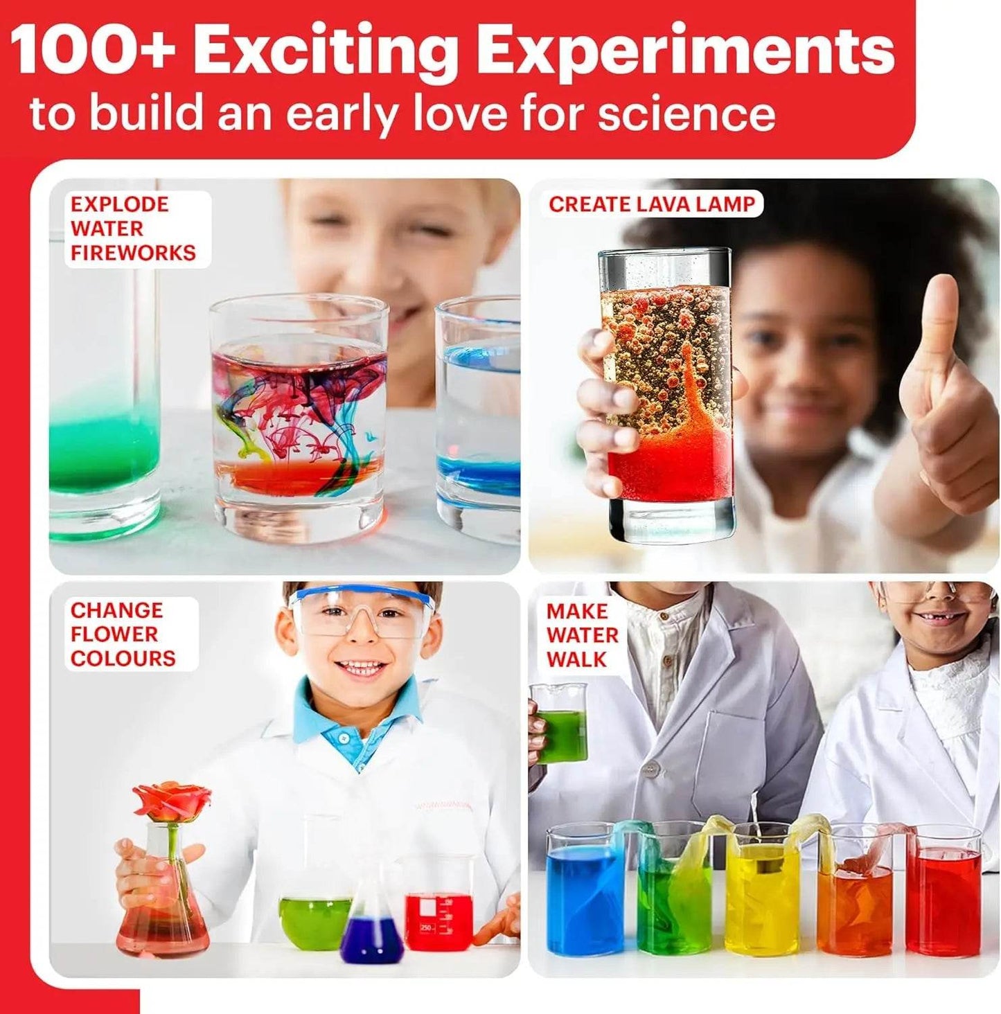 My First Science Kit for Kids Birthday Gift Ideas for Boys & Girls Toy Stem Kit with Learning Experiments - ToylandEU