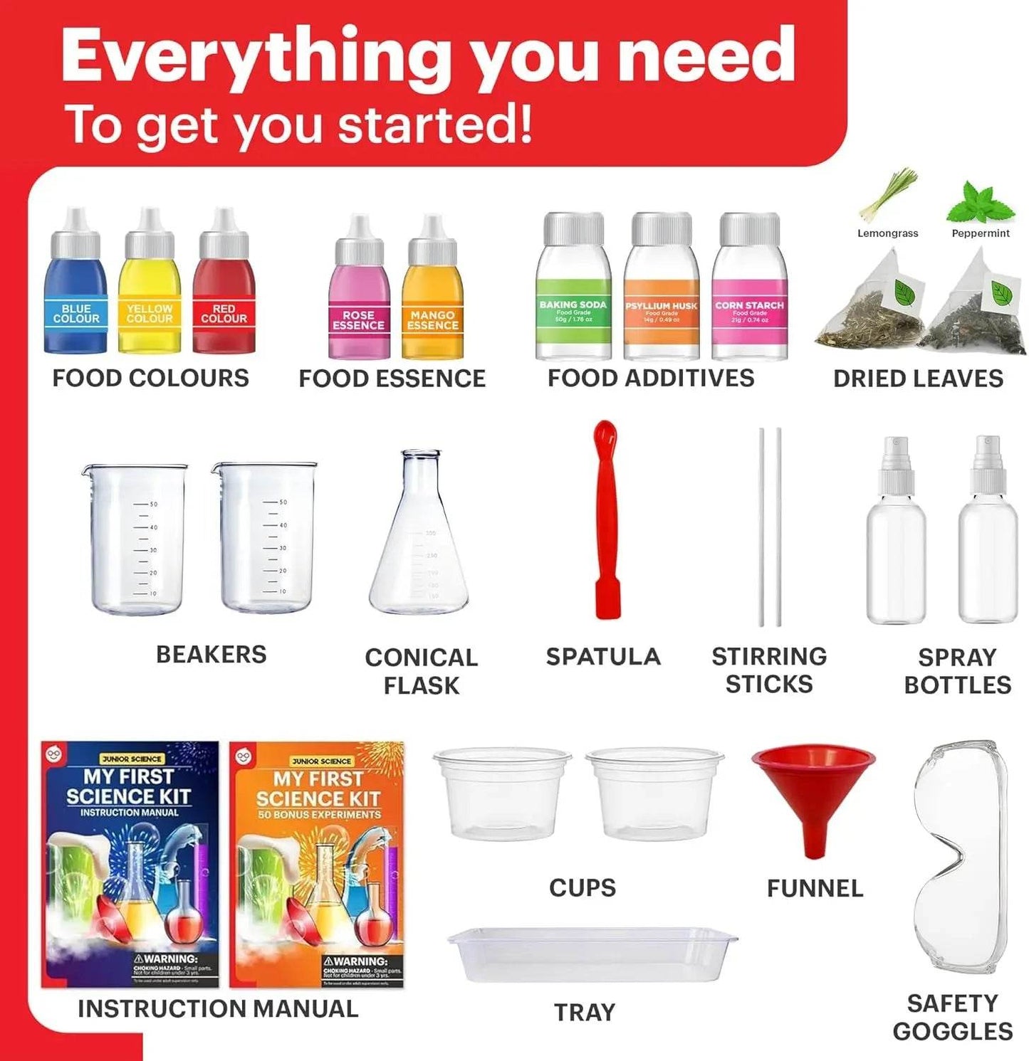 My First Science Kit for Kids Birthday Gift Ideas for Boys & Girls Toy Stem Kit with Learning Experiments - ToylandEU