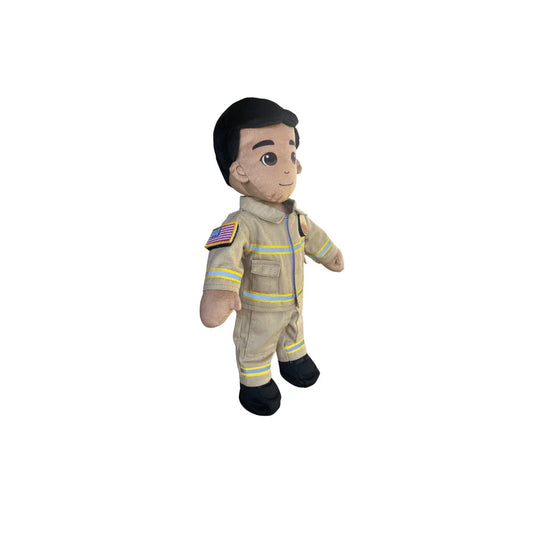 My HERO Daddy Doll Firefighter | Custom Recordable Plush - ToylandEU