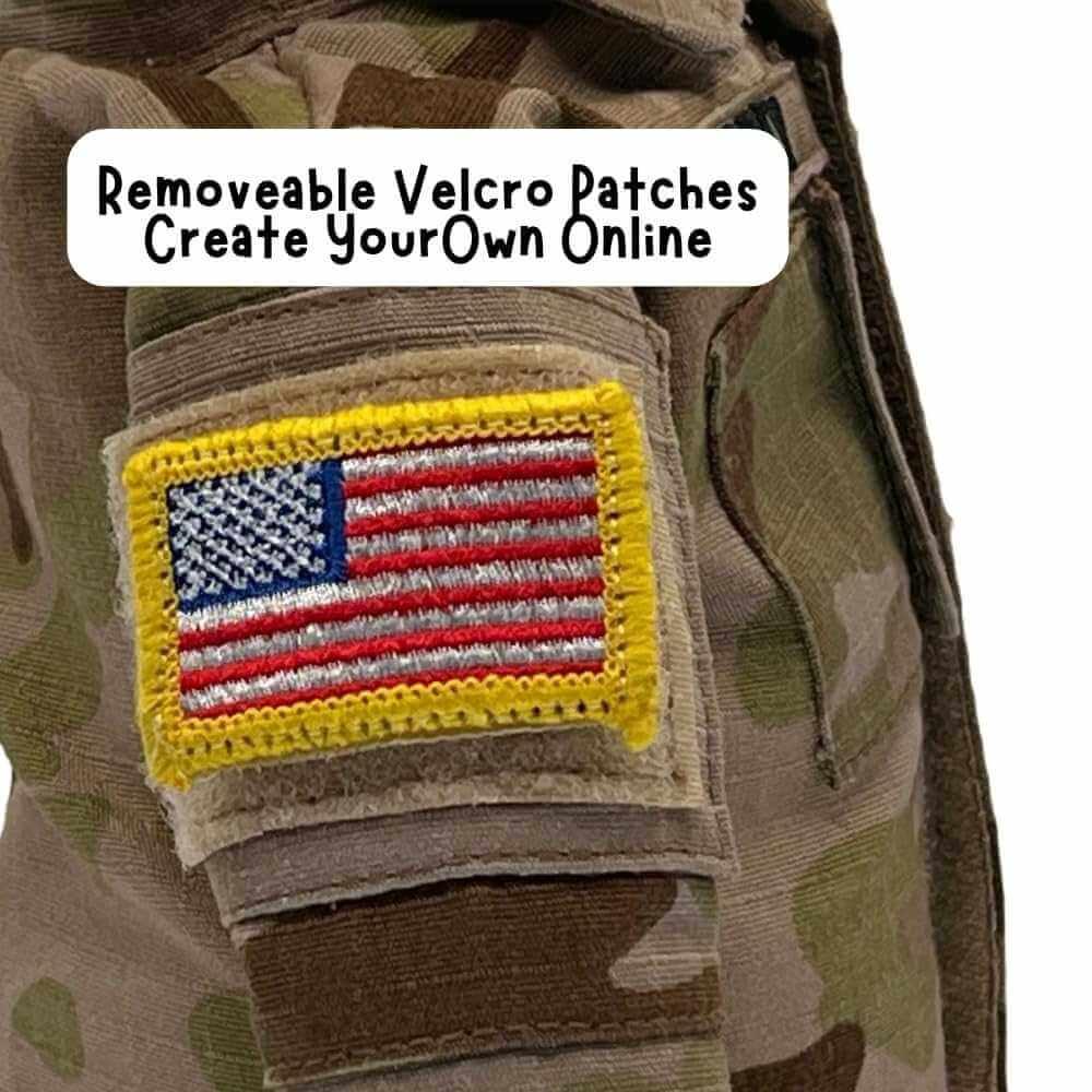 My Hero™ Army Soldier Daddy Doll | Custom Recordable Plush - ToylandEU