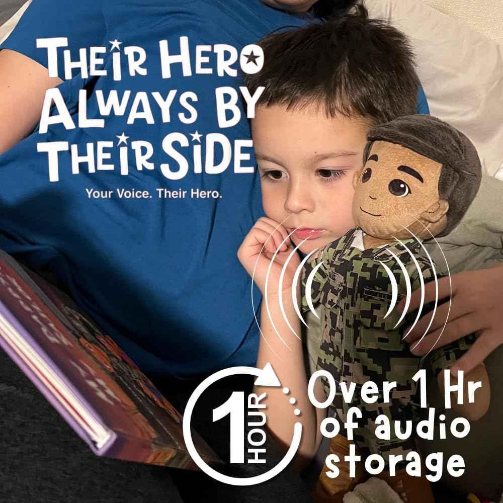 My Hero™ Army Soldier Daddy Doll | Custom Recordable Plush - ToylandEU