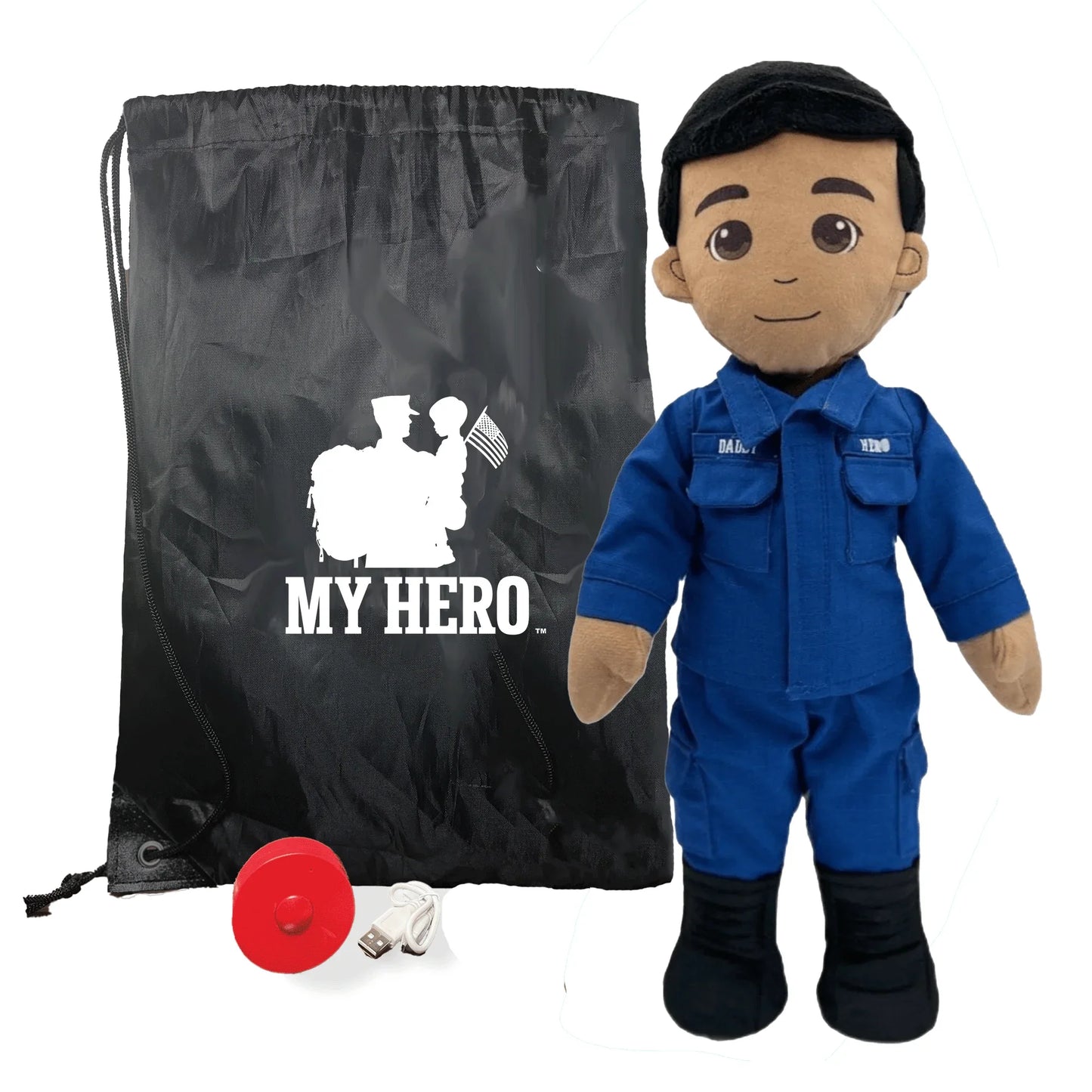 Coast Guard Daddy Doll Recordable Keepsake With Personal Message - ToylandEU