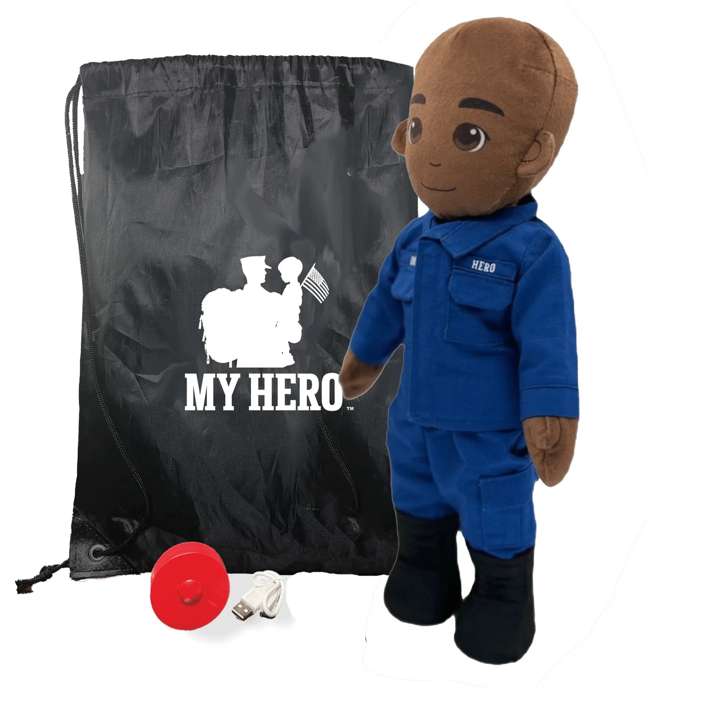 My Hero™ Coast Guard Doll | Custom Recordable Plush - ToylandEU