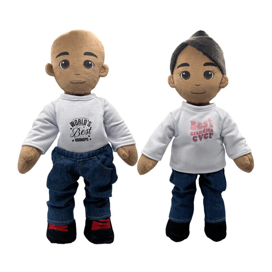 My Hero™ Custom Doll T-Shirt For Grandparents & More - ToylandEU