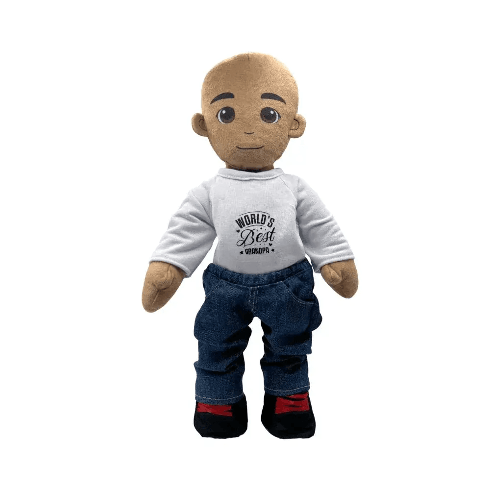 My Hero™ Custom Doll T-Shirt For Grandparents & More - ToylandEU