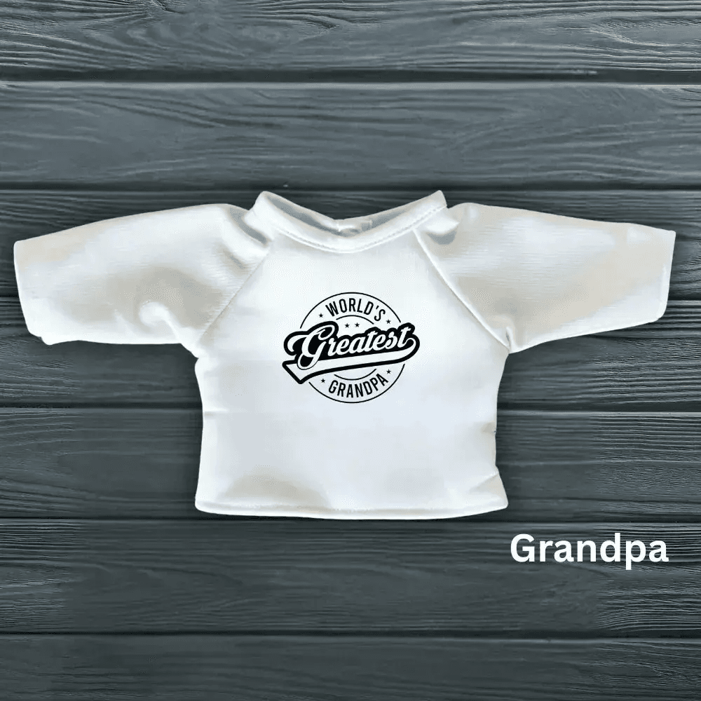 My Hero™ Custom Doll T-Shirt For Grandparents & More - ToylandEU