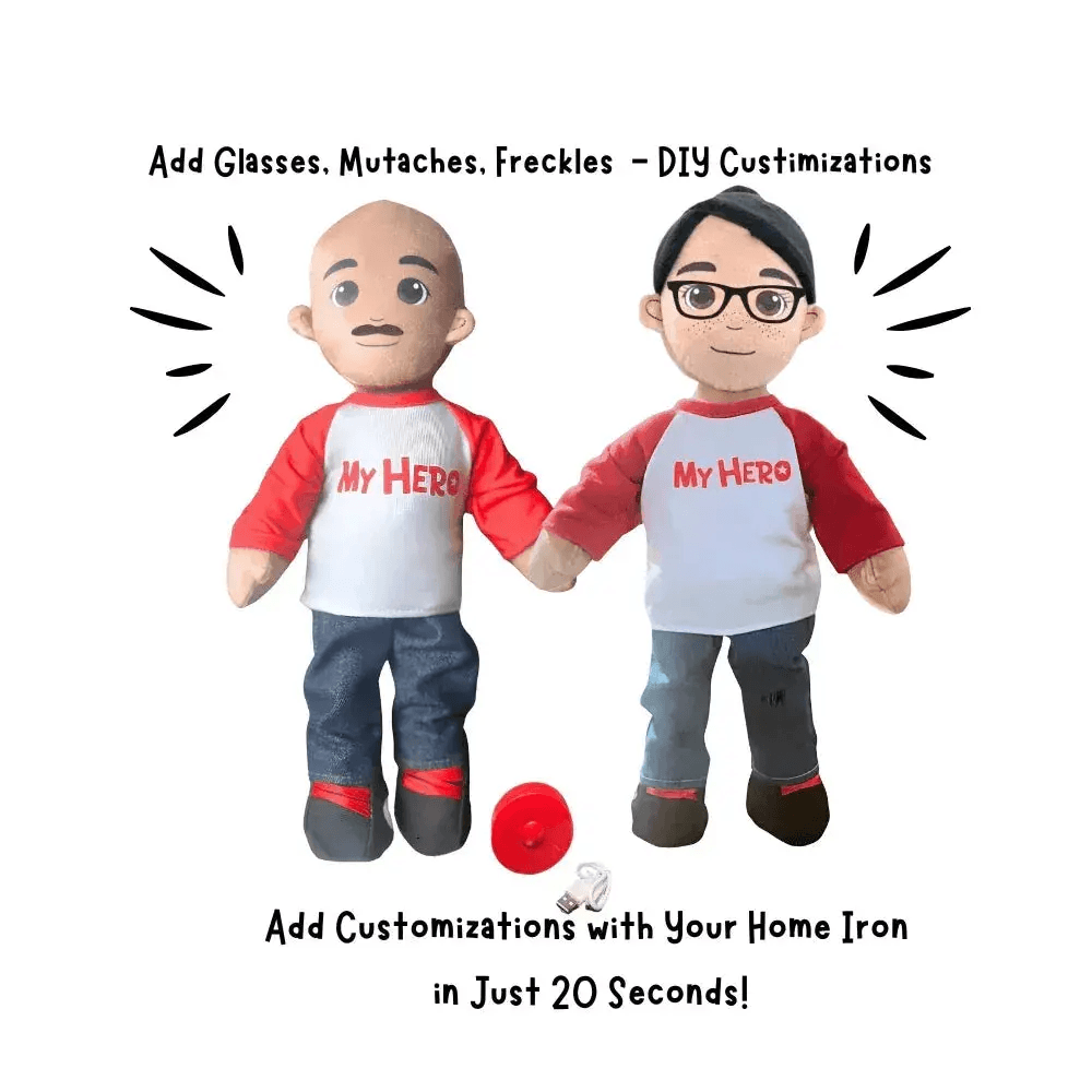My Hero Custom Family Plush Doll Recordable Keepsake - ToylandEU