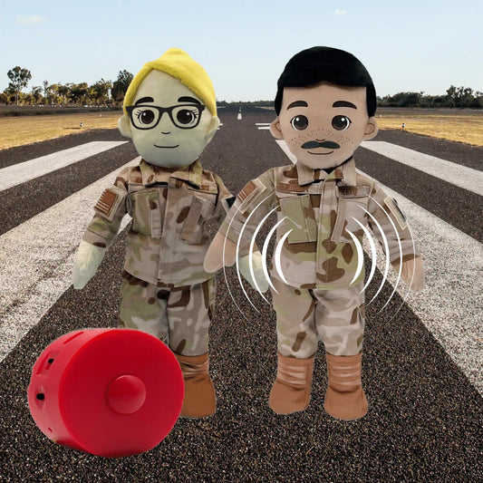 My Hero™ Daddy Doll Air Force | Custom Recordable Plush - ToylandEU