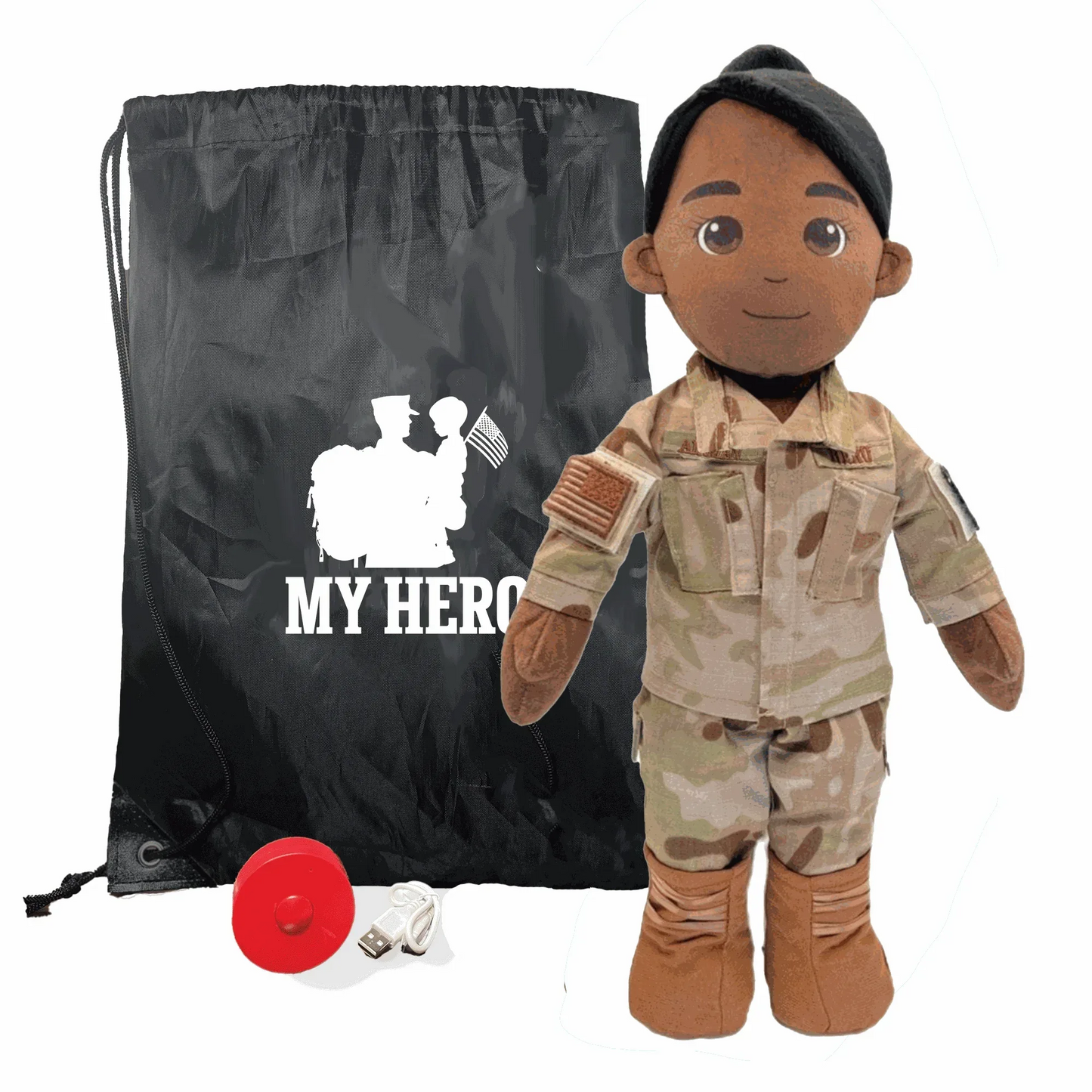 My Hero™ Daddy Doll Air Force | Custom Recordable Plush - ToylandEU