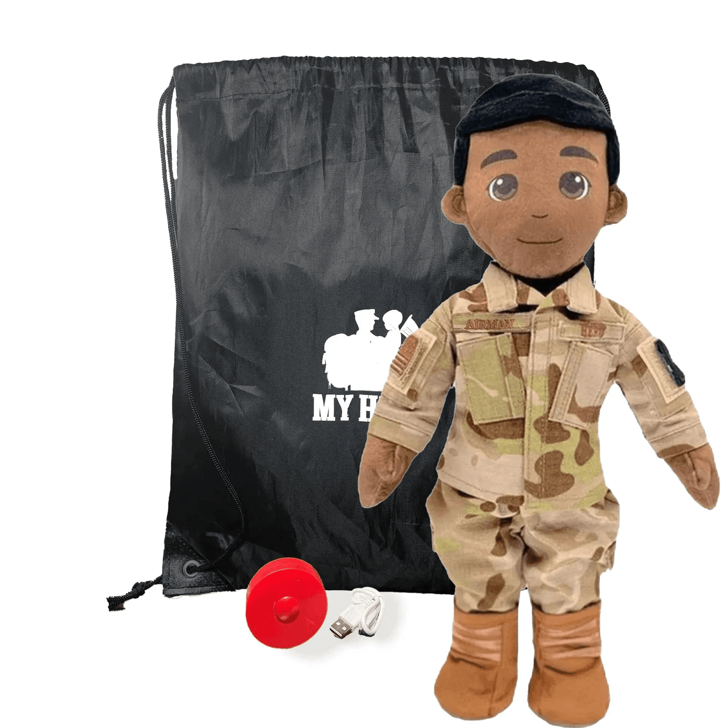 My Hero™ Daddy Doll Air Force | Custom Recordable Plush - ToylandEU