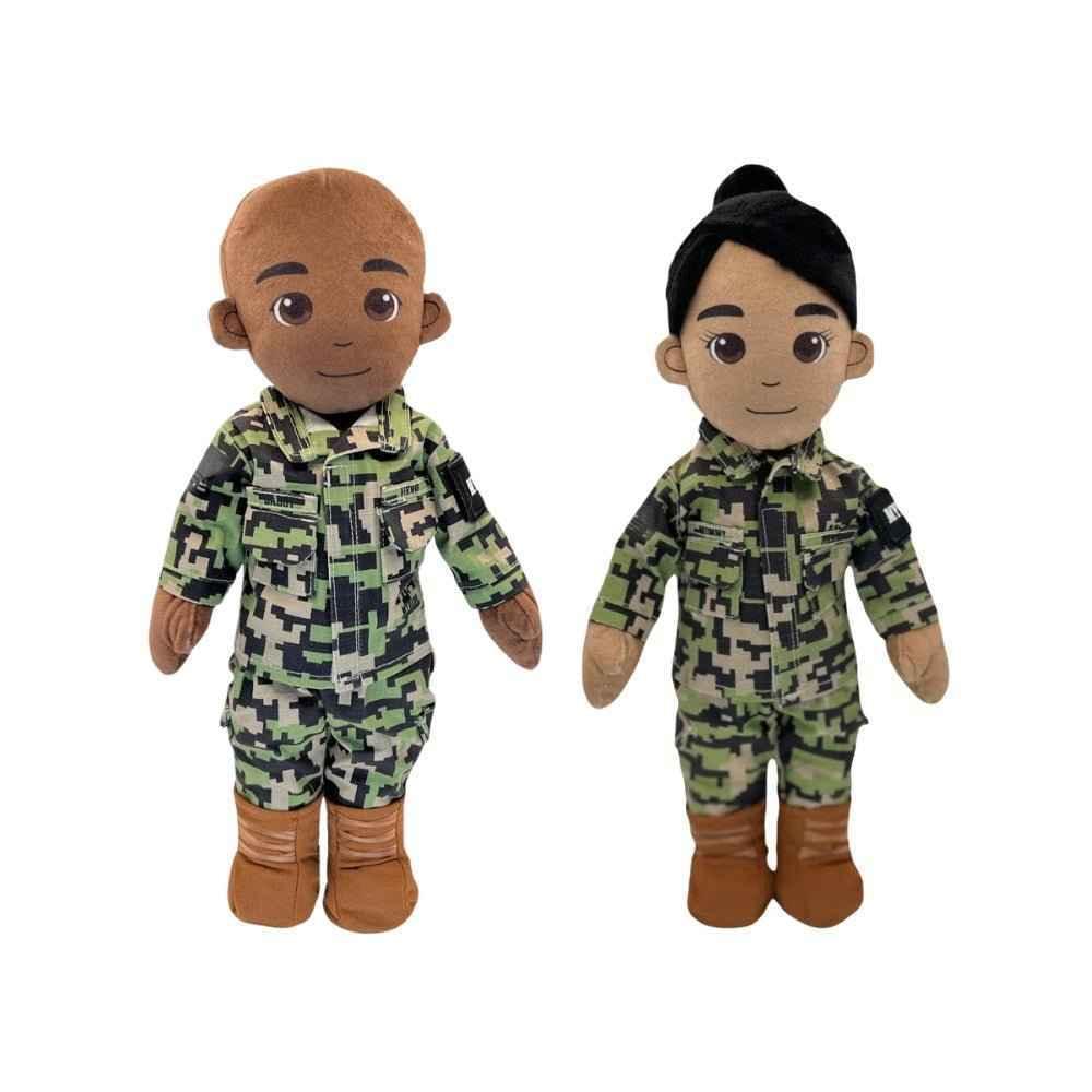 My Hero™ Daddy Doll Navy Sailor | Custom Recordable Plush - ToylandEU