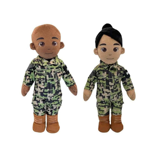 My Hero™ Daddy Doll Navy Sailor | Custom Recordable Plush - ToylandEU