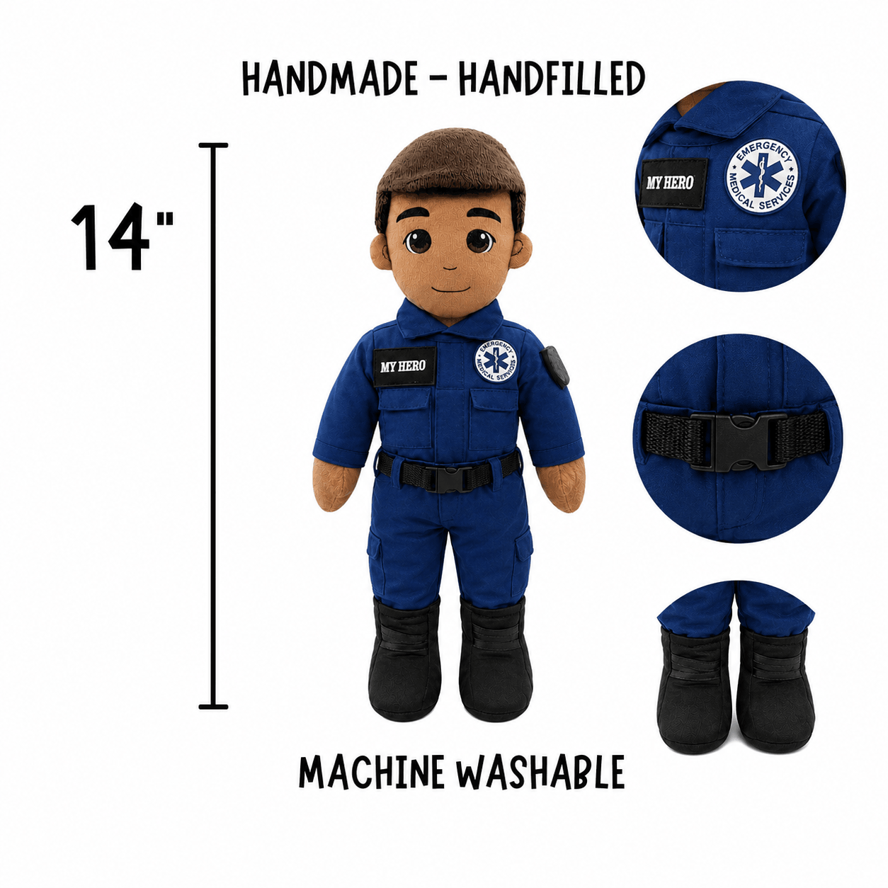 My Hero Doll Paramedic EMT Gift Toylandeu