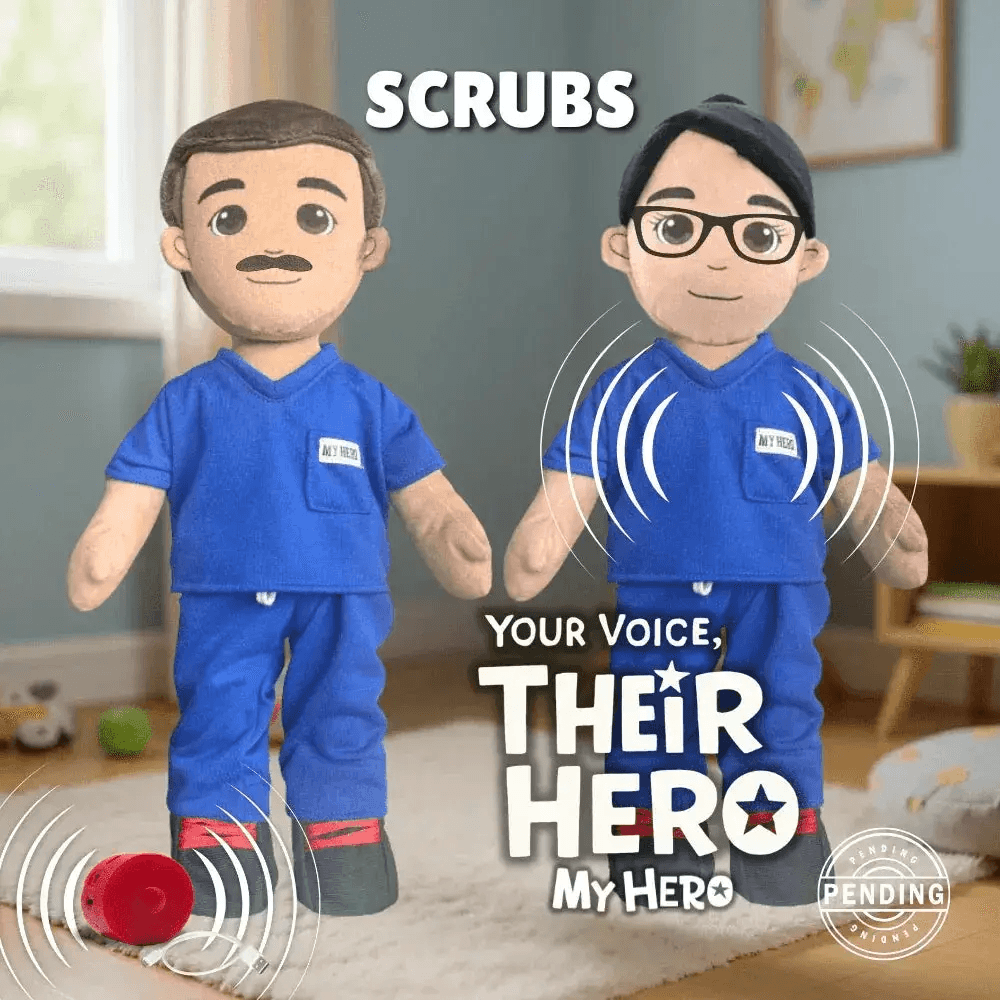 My Hero™ Medical Hero | Custom Recordable Plush - ToylandEU