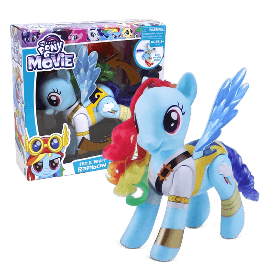 My Little Pony Movie Flip Whirl Pirate - Rainbow Dash & Singing Songbird Serenade Action Figures - ToylandEU