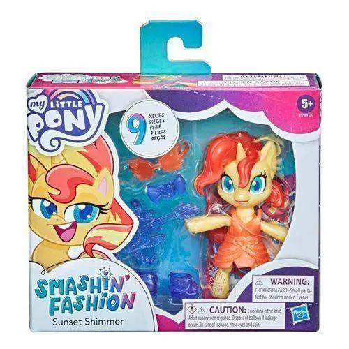 Sunset Shimmer Smashin Fashion Mini Figure With Outfit Accessories - ToylandEU