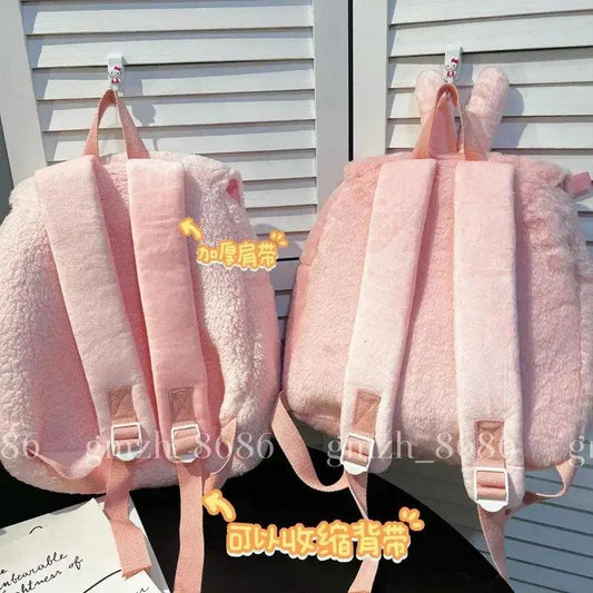  My Melody Plush Backpack School Bag Large Capacity -  ToylandEU™
