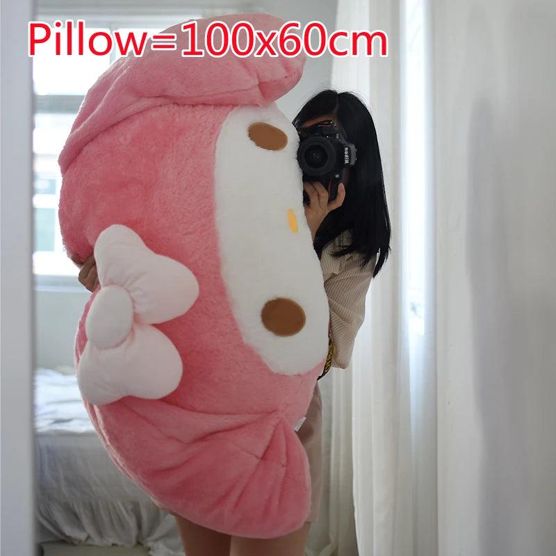  My Melody Plush Pillow | 100cm Length | Toylandeu™ 