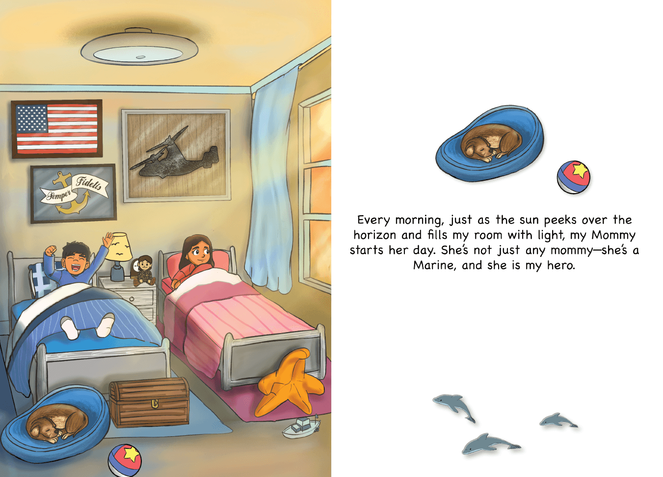 My Mommy My Marine Childrens Book Heartfelt Tale 