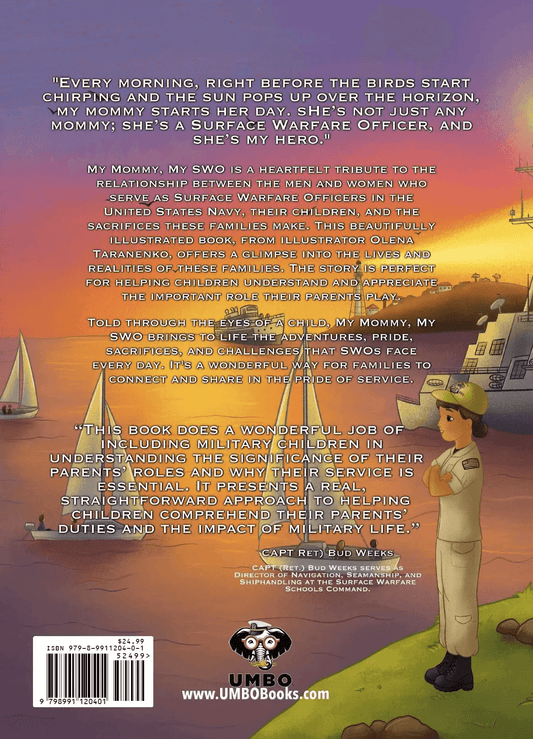  My Mommy, My SWO Surface Warfare Officer Kids Book -  ToylandEU™