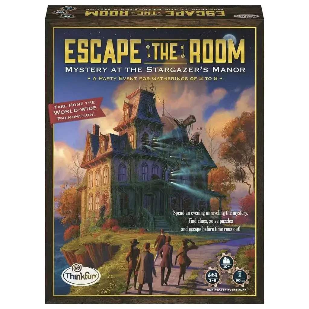 Mystery At The Stargazer Manor Escape Room Game For Families - ToylandEU