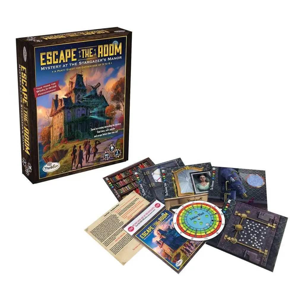 Mystery At The Stargazer Manor Escape Room Game For Families - ToylandEU