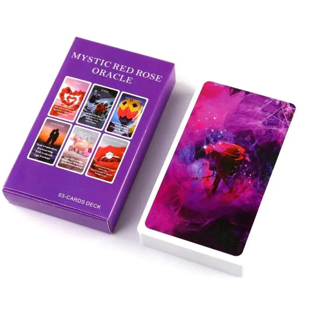  Mystic Red Rose Oracle Deck Twin Flame Insights -  ToylandEU™