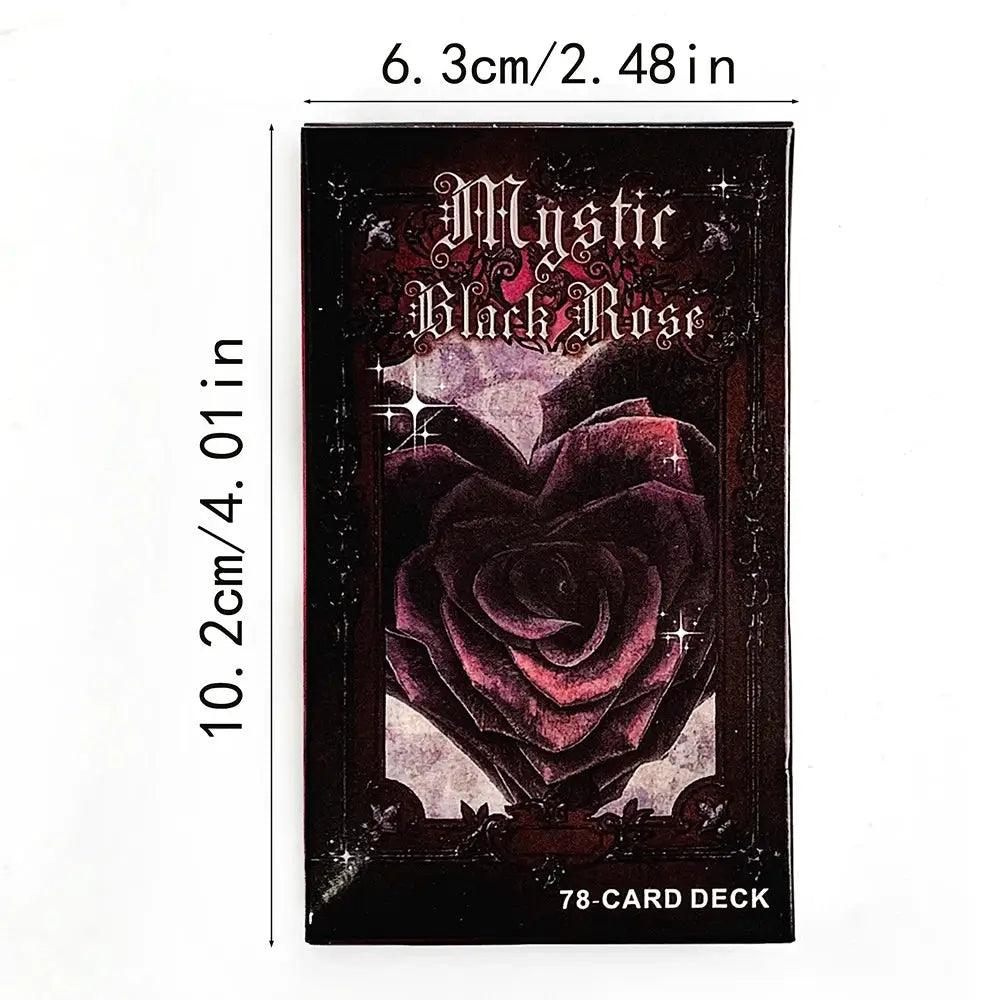  Mystic Tarot Black Rose Oracle Deck Twin Flame Healing Elite -  ToylandEU™