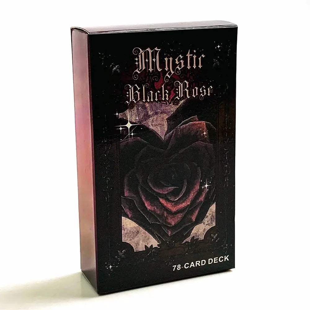  Mystic Tarot Black Rose Oracle Deck Twin Flame Healing Elite -  ToylandEU™
