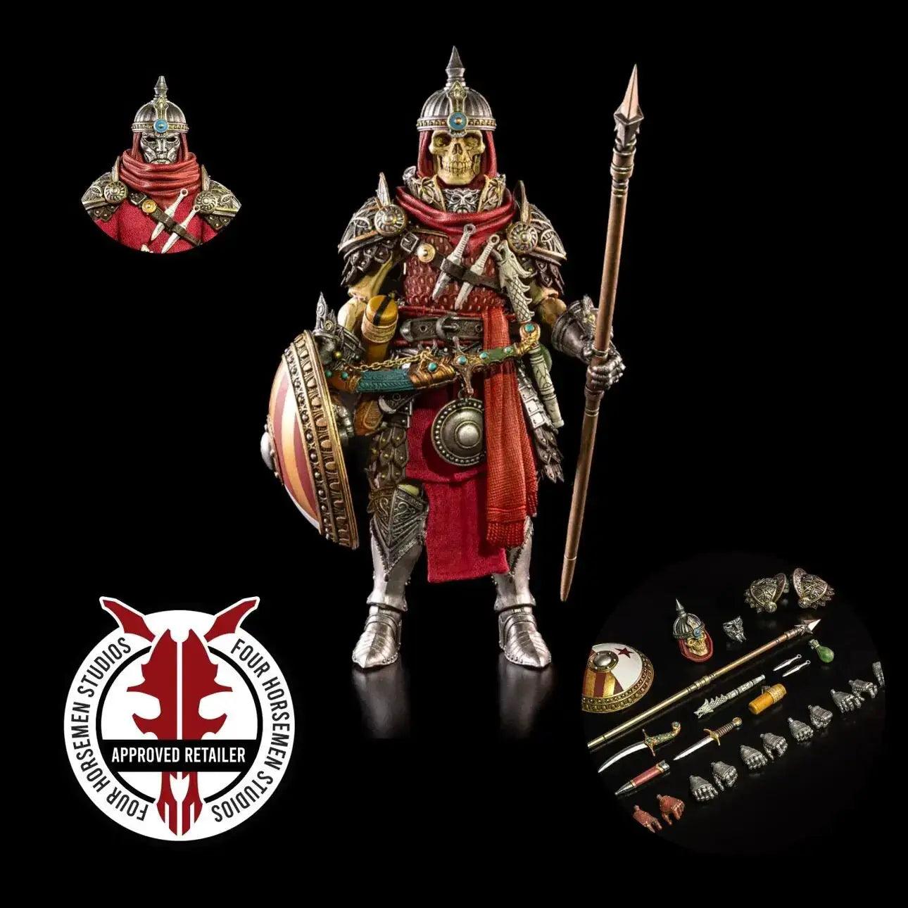  Mythic Legions Skeleton Spearman Action Figure Elite -  ToylandEU™