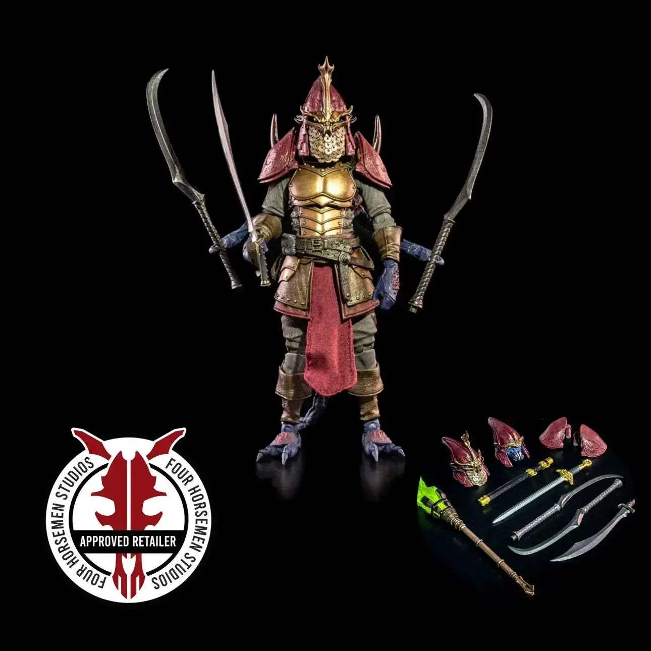  Mythic Legions Skeleton Spearman Action Figure Elite -  ToylandEU™