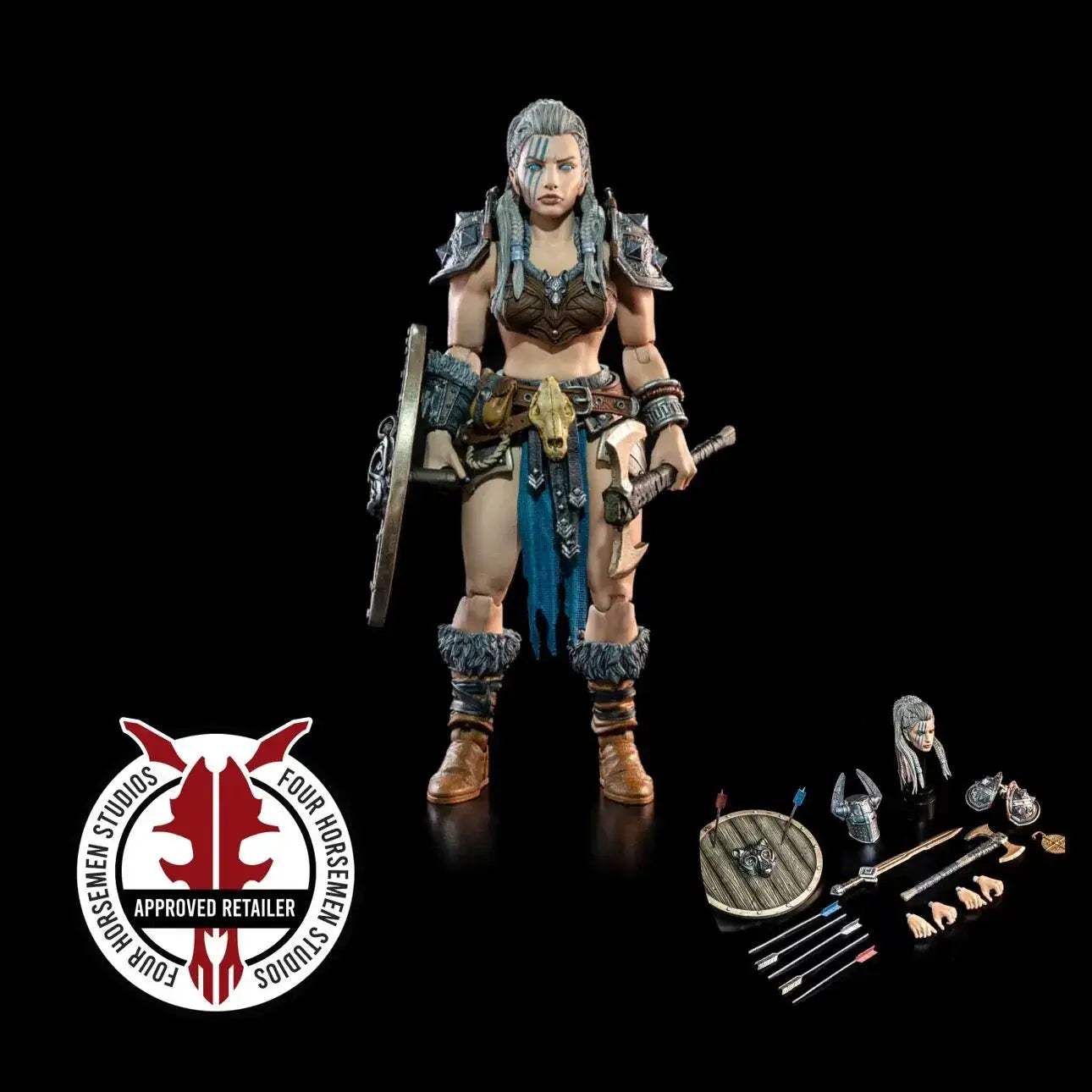  Mythic Legions Skeleton Spearman Action Figure Elite -  ToylandEU™