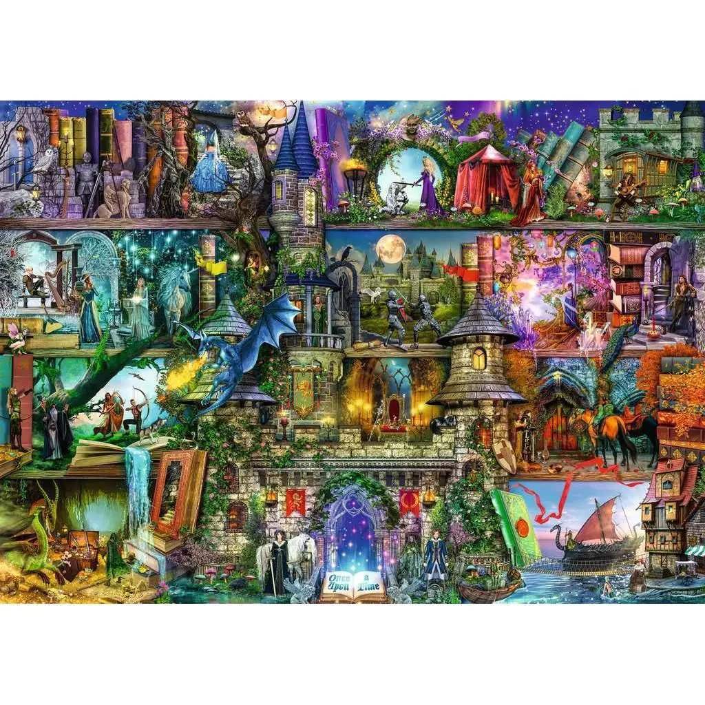 Ravensburger Myths And Legends 1000 Piece Jigsaw Puzzle Mindful Relaxation - ToylandEU