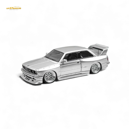  NA BMW E30 Wide-Body Silver 1:64 -  ToylandEU™