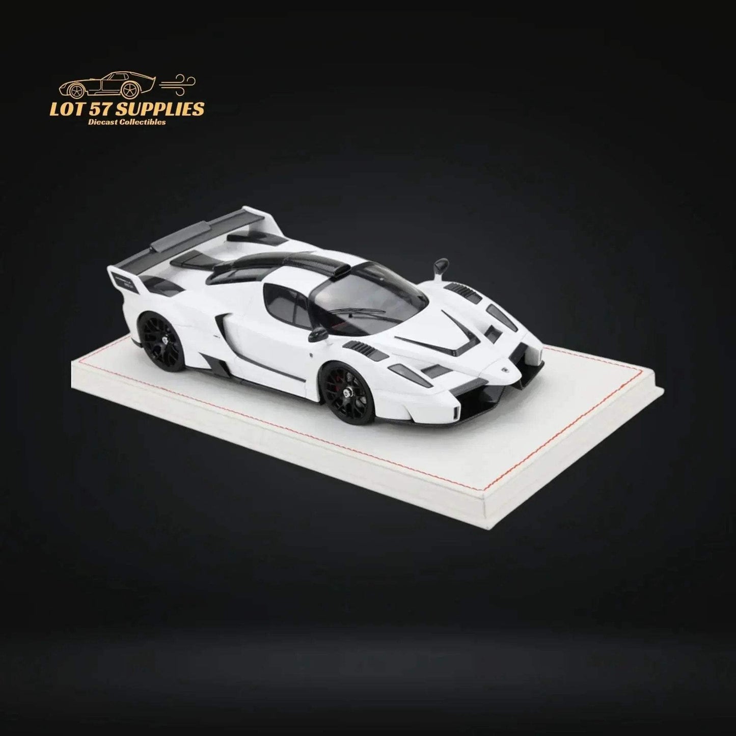 NA Enzo Gemballa MIG U1 Resin Model PEARL WHITE 1:18 Limted to 66 Pieces - ToylandEU