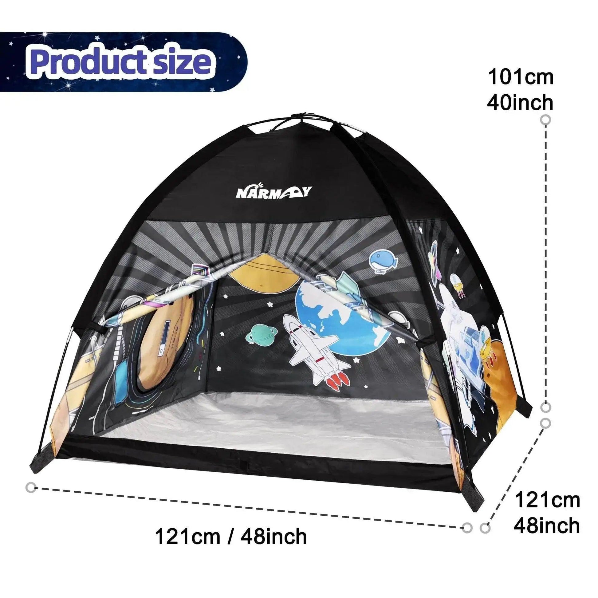  NARMAY Play Tent Space World Dome Tent for Kids Fun -  ToylandEU™
