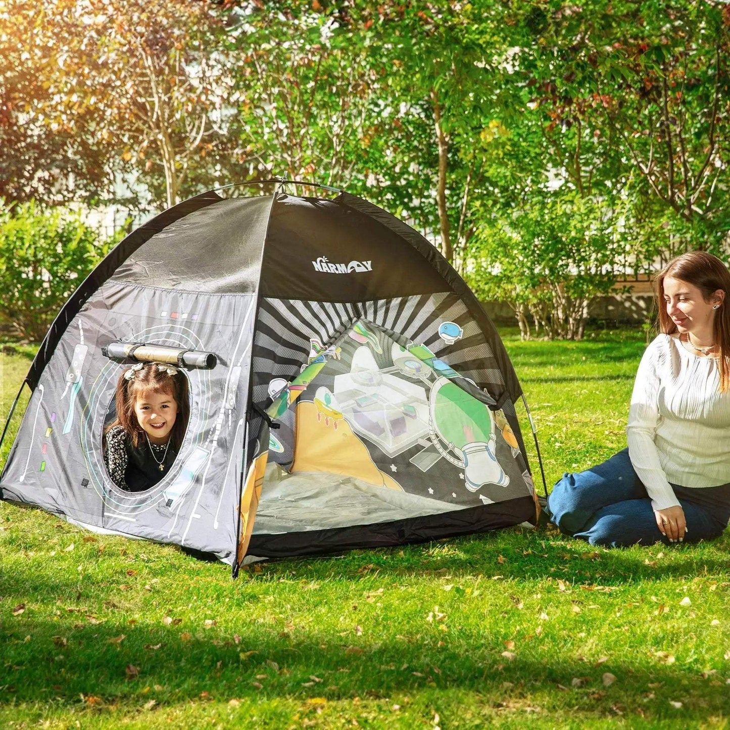 NARMAY Play Tent Space World Dome Tent for Kids Fun - ToylandEU