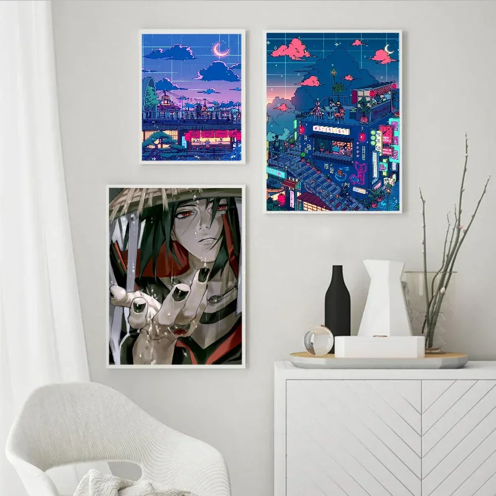 Naruto Shippuden Wall Posters Self Adhesive Vibrant Colors - ToylandEU